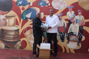 FODEARTE REALIZA ENTREGA DE HERRAMIENTAS AL  ARTESANO  SANTIAGO ESPINAL SÁNCHEZ