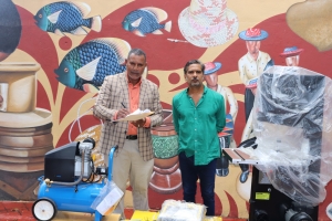 FODEARTE REALIZA ENTREGA DE HERRAMIENTAS A LA ARTESANA TERESA MORENO DE JESÚS