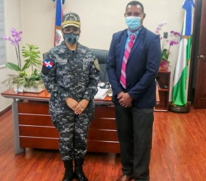 DIRECTOR GENERAL DE FODEARTE VISITA PALACIO DE LA POLICÍA NACIONAL