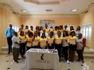 LA DESCUBIERTA SE BENEFICIA CON TALLER ARTESANAL IMPARTIDO POR FODEARTE