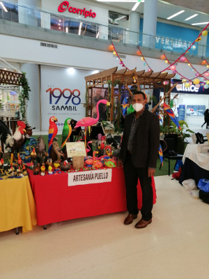 DIRECTOR GENERAL DE FODEARTE VISITA LA XXIII FERIA INTERNACIONAL DE EMPRENDIMIENTO EN RD