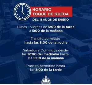 NUEVAS MEDIDAS DISPUESTAS DEL 11 AL 26 DE ENERO 2021