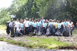 FODEARTE REALIZA JORNADA DE LIMPIEZA Y REFORESTACIÓN DEL RÍO YAMASÁ