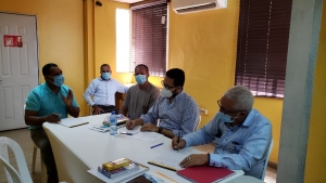 DIRECTOR DE FODEARTE SE REÚNE CON SU EQUIPO DE  PLANIFICACIÓN Y DESARROLLO