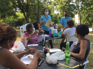 FODEARTE INICIA TALLER ESPECIALIZADO EN TÉCNICA DE PINTURA APLICADA A MIEMBROS ASOCIACIÓN AAJAN