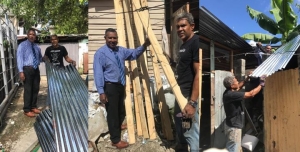 FODEARTE REALIZA ENTREGA DE MATERIALES DE CONSTRUCCIÓN AL ARTESANO RANDOLF DÍAZ