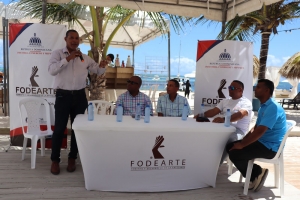 FODEARTE  REALIZA ACTO DE APERTURA DE LA  FERIA ARTESANAL EN LA PLAZA BIBIJAGUA, PUNTA CANA