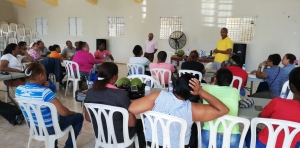 FODEARTE IMPARTE TALLER DE FORMACION ARTESANAL EN COTUI, PROV. SÁNCHEZ RAMÍREZ