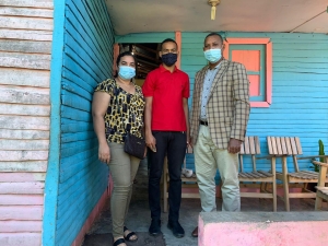 DIRECTOR GENERAL DE FODEARTE VISITA LA COMUNIDAD DE LA GINA EN PERALVILLO