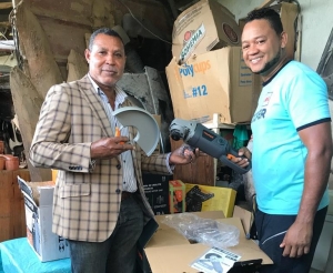 FODEARTE REALIZA ENTREGA DE HERRAMIENTAS AL ARTESANO JOAN MANUEL MELO GERMÁN