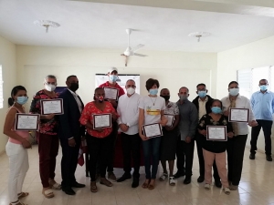 FODEARTE Y DGDF REALIZAN TALLER DE CAPACITACIÓN EN "TÉCNICA DE MARQUETERÍA Y PINTURA APLICADA” EN MONTECRISTI.